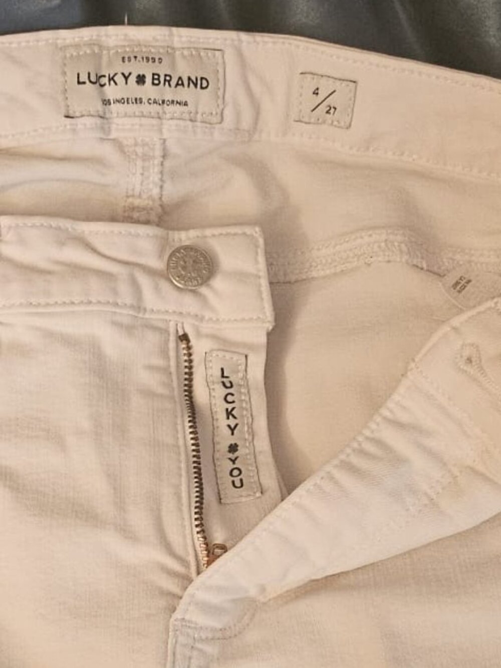 Lucky Brand White Jeans